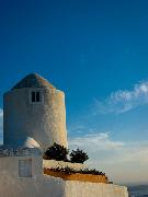 Tytu: Tymczasem w Grecji
Opis: Stary wiatrak, Santorini
Autor: Stanisaw Fry